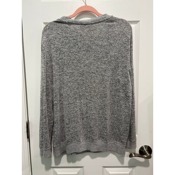 Philosophy soft long sleeve heather grey top women's size large (L) - Picture 4 of 6